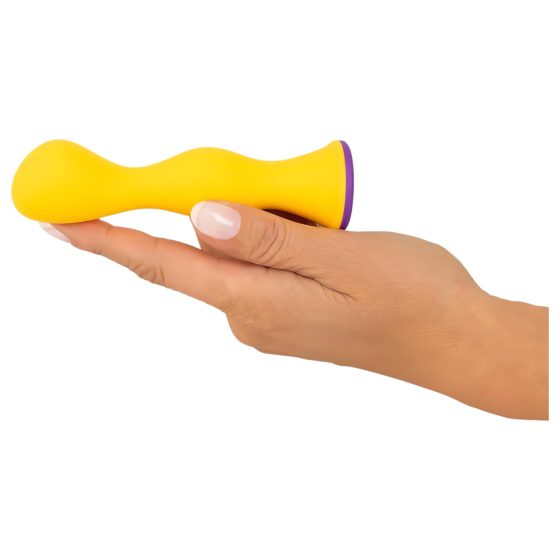 You2Toys bunt. - akumulátorový, vodotěsný anální vibrátor (žlutý)