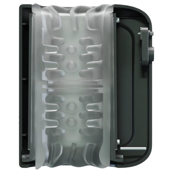 Rebel - vodotěsný rotační masturbátor - černý