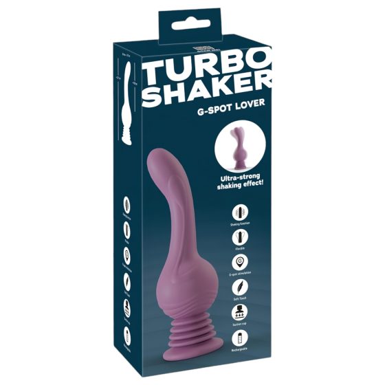 You2Toys Turbo Shaker - Vibrátor na bod G (fialový)