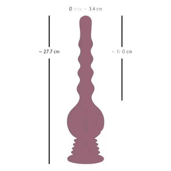 You2Toys - anální vibrátor Turbo Shaker - fialový