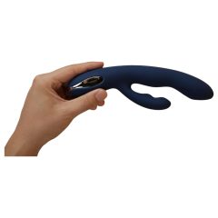   Svakom Aylin – dobíjecí, pulzující vibrátor s klitorálním ramenem (modrý)