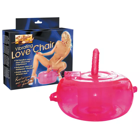 You2Toys - vibrační sexuální židle - růžová