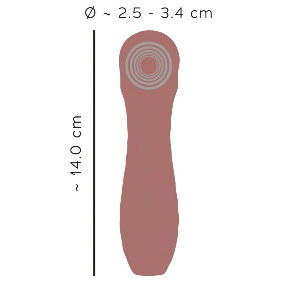 You2Toys Hazel 01 - akumulátorový flexibilní masážní vibrátor (fialový)