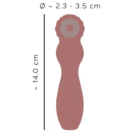 You2Toys Hazel 03 - dobíjecí ohebný vibrátor (fialový)
