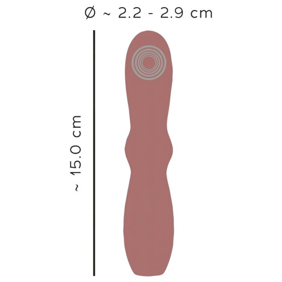 You2Toys Hazel 04 - akumulátorový, flexibilní vibrátor (fialový)