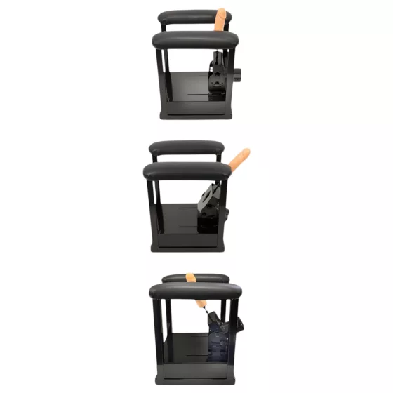 The Banger Sit-On-Climaxer - elektrický černý sexuální stroj