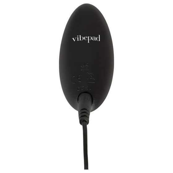 VibePad 3 - akumulátorový, rádiový G-bod vibrační polštářek (černý)