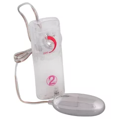 You2Toys - vibrační vajíčko Silver Star - stříbrné