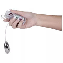 You2Toys - vibrační vajíčko Silver Star - stříbrné