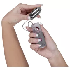 You2Toys - vibrační vajíčko Silver Star - stříbrné