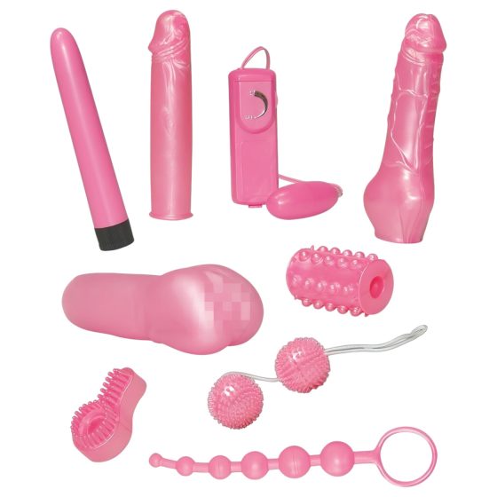 You2Toys - Candy Set - sada s vibrátorem (9 dílů)