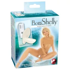You2Toys - připínací vibrátor mušle - bílý