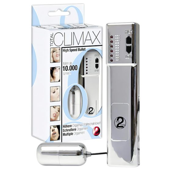 You2Toys Climax - Vibrační vajíčko (stříbrné)