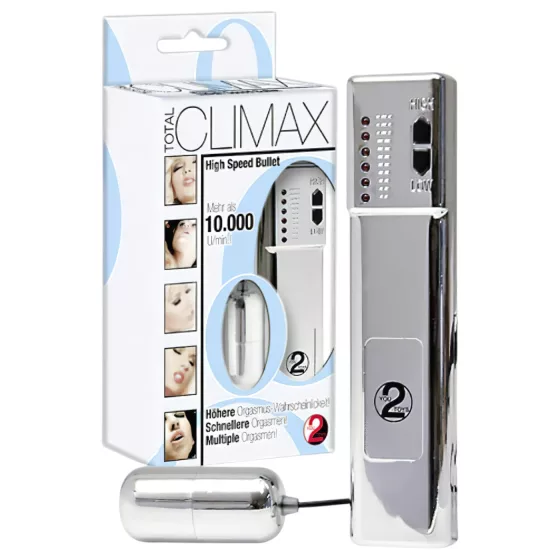 You2Toys Climax - vibrační vajíčko - stříbrné