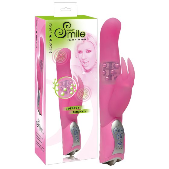 SMILE Perla Králíček - perličkový vibrátor (růžový)