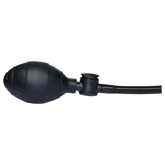 You2Toys True Black - nafukovací anální vibrátor (černý)