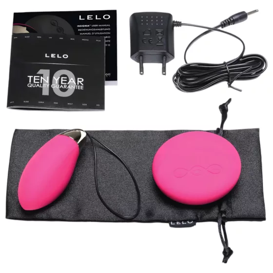 LELO Lyla 2 - nositelné vibrační vajíčko s dálkovým ovládáním (růžové)