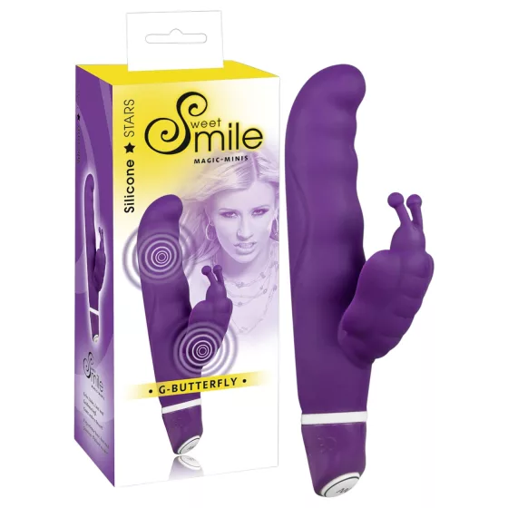 SMILE - vibrátor na klitoris a bod G - motýlek