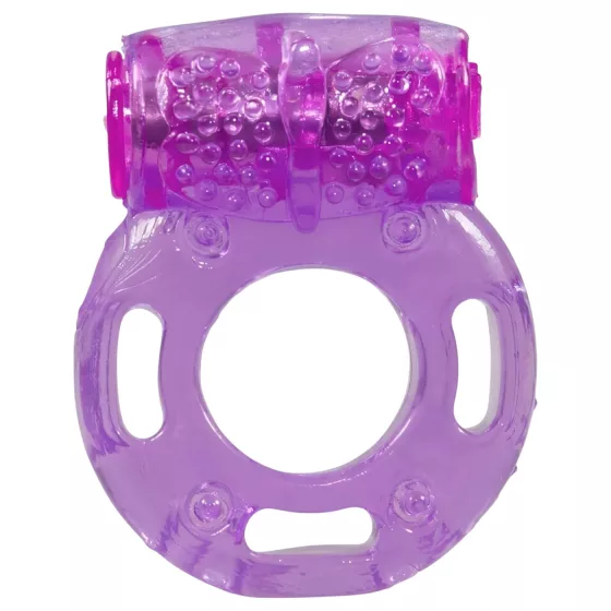 You2Toys - Vibrační erekční kroužek - jednorázový - fialový