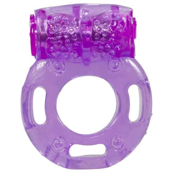 You2Toys - Vibrační erekční kroužek - jednorázový - fialový