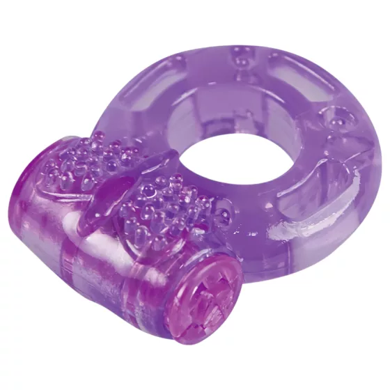 You2Toys - Vibrační erekční kroužek - jednorázový - fialový