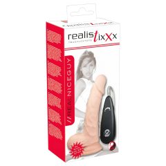 Realistixxx Pravý, přirozený vibrátor (17,5 cm)