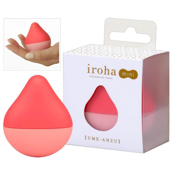 TENGA Iroha mini - mini klitoriální vibrátor (korálová broskev)