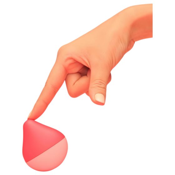 TENGA Iroha mini - mini klitoriální vibrátor (korálová broskev)