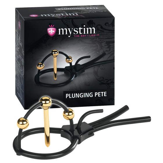 Mystim Plunging Pete - elektro stimulátor pro penis