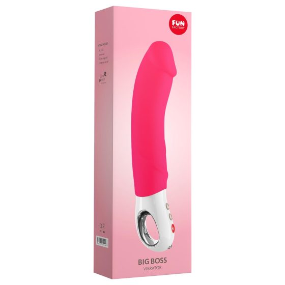 Fun Factory Big Boss - nabíjecí, XL vibrátor (růžový)