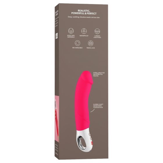 Fun Factory Big Boss - nabíjecí, XL vibrátor (růžový)