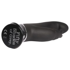   Padesát odstínů šedi - vibrátor s klitorálním ramenem (USB)