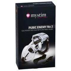 Mystim Pubic Enemy No 2 - elektro penisový klec
