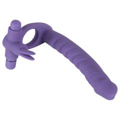   You2Toys - vibrátor 3v1 - anální, vaginální, klitoriální - fialový