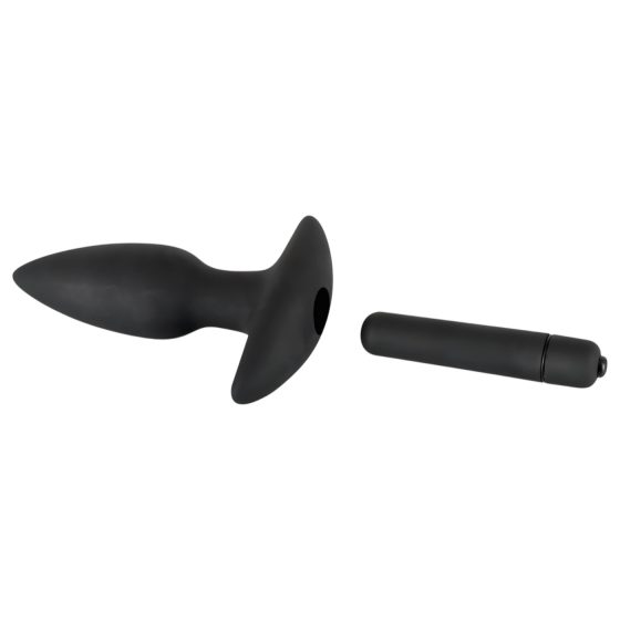 Černý Velvet anální vibrátor set (4 díly)