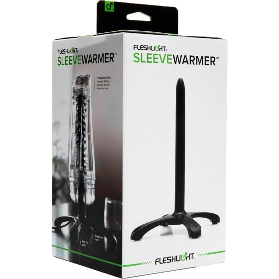 Fleshlight - ohřívač masturbátoru - rychlý ohřev - černý