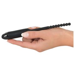   You2Toys Pearl Dilator - Diskrétní korálkový vibrátor do močové trubice - 0,8 cm (černý)