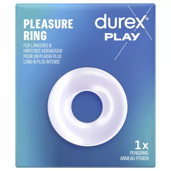 Durex - erekční kroužek - prodloužení výdrže - průhledný