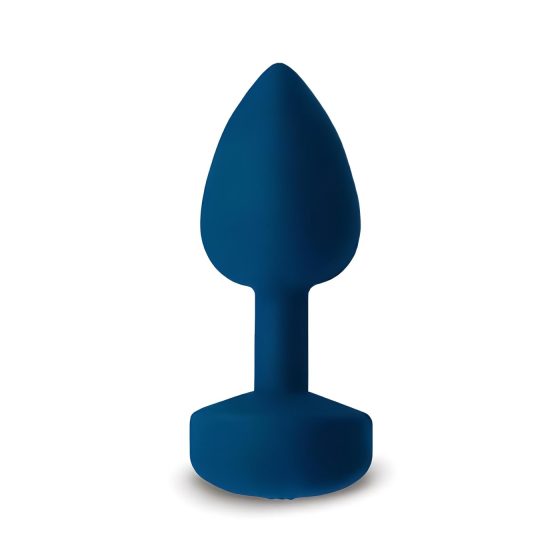 G-plug - Velký anální vibrátor USB (modrý)
