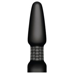   b-Vibe - rotační perlový, nabíjecí anální vibrátor (černý)