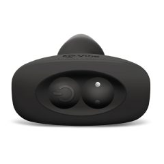  b-Vibe - rotační perlový, nabíjecí anální vibrátor (černý)
