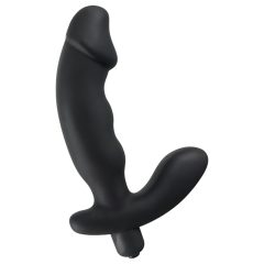 Rebel - prostatický vibrátor s penisem (černý)