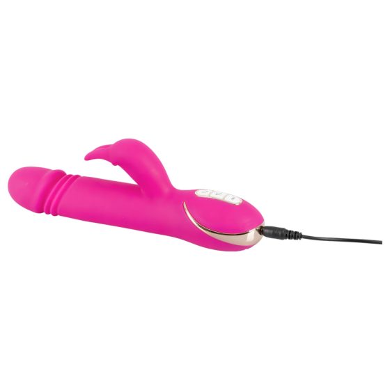 Vibe Couture Rabbit Skater - Králičí pulzující vibrátor (růžový)