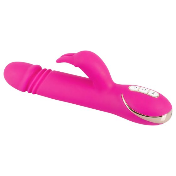 Vibe Couture Rabbit Skater - Králičí pulzující vibrátor (růžový)