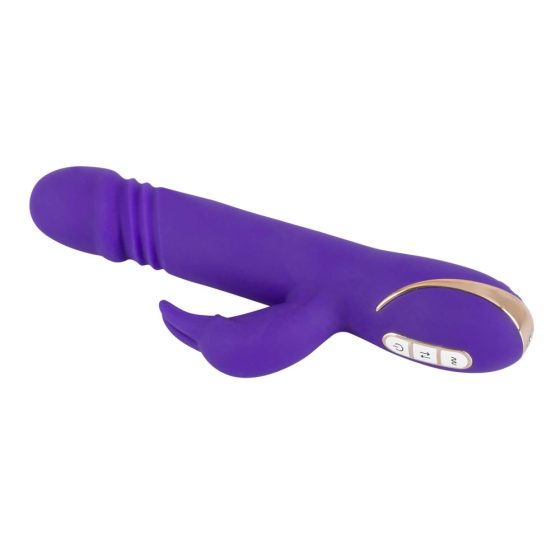 Vibe Couture Rabbit Skater - vibrátor s ramenom na klitoris (fialový)