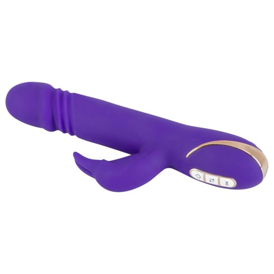 Vibe Couture Rabbit Skater - Zajíčkový, pulzní vibrátor (fialový)