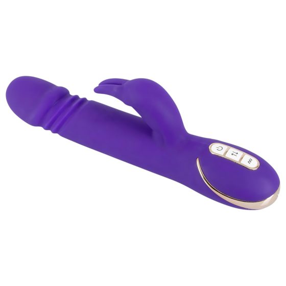 Vibe Couture Rabbit Skater - Zajíčkový, pulzní vibrátor (fialový)
