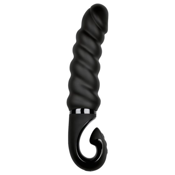 Gvibe G-jack 2 - dobíjecí, vodotěsný silikonový vibrátor (černý)