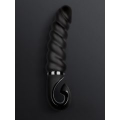   Gvibe G-jack 2 - dobíjecí, vodotěsný silikonový vibrátor (černý)