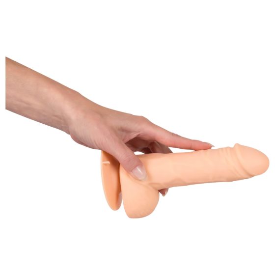 Bezdrátový 7 - silikonový vibrátor (přírodní)